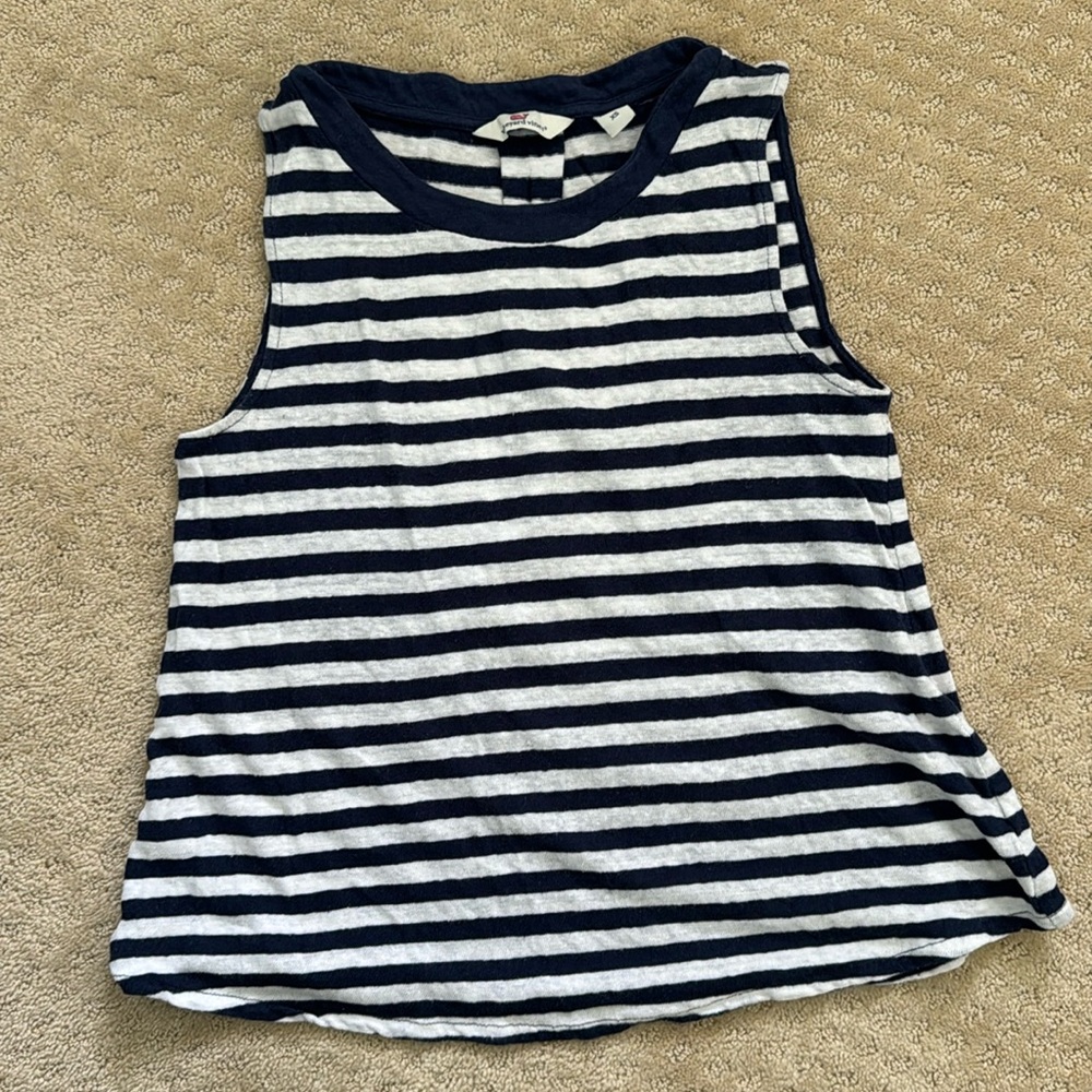 Vineyard Vines cotton/linen tank top